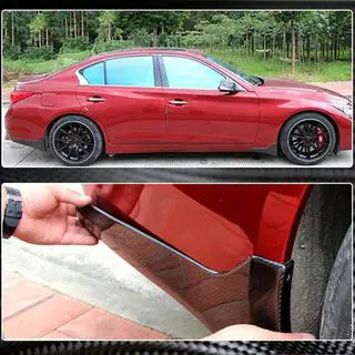 Chlapacze (do Q50 Base/Sport 2014-2017, Carbon) zdjęcia 3