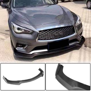 Nakładka na przedni zderzak Lip V1 do Q50 Base 2018-2023 Carbon Infiniti Q50/Q60 2013-2024 zdjęcia 2