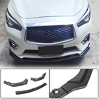 Infiniti Q50/Q60 2013-2024 Nakładka na przedni zderzak Lip V2 do Q50 Base 2018-2023, Carbon zdjęcia 1