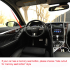 Infiniti Q50/Q60 2013-2024 Wstawki wewnętrzne z karbonu (do Q50) zdjęcia 8