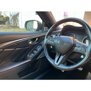 Wstawki wewnętrzne z karbonu (do Q50) Infiniti Q50/Q60 2013-2024 zdjęcia 3