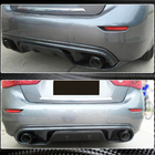 Infiniti Q50/Q60 2013-2024 Dyfuzor tylnego zderzaka V3 do Q50 Base/Sport 2014-2017, Carbon zdjęcia 3