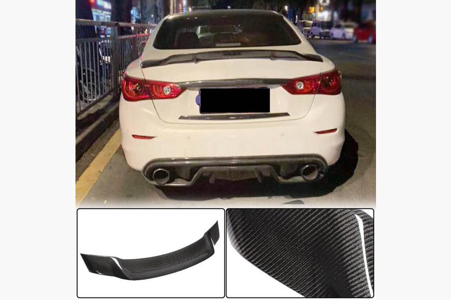 Infiniti Q50/Q60 2013-2024 Spoiler V1 (do Q50, Carbon) Image