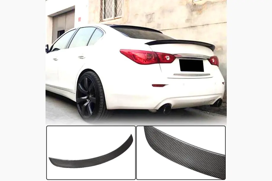 Infiniti Q50/Q60 2013-2024 Spoiler V3 (do Q50, Carbon) Image