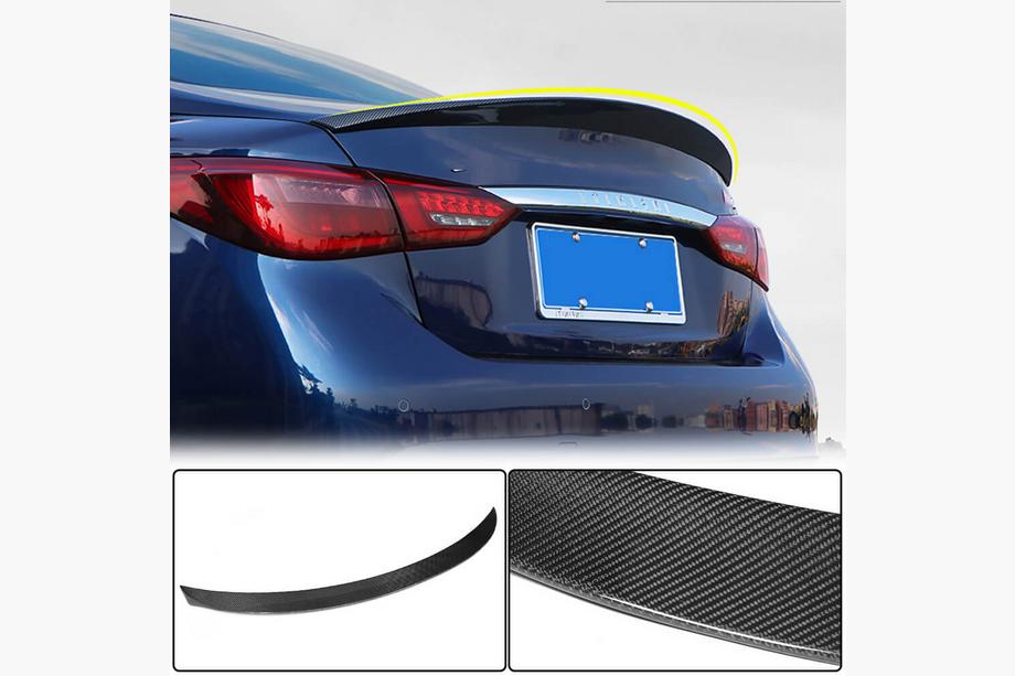 Infiniti Q50/Q60 2013-2024 Spoiler V7 (do Q50, Carbon) Image