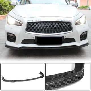 Nakładka na przedni zderzak Lip V2 do Q50 Sport 2014-2017 Carbon Infiniti Q50/Q60 2013-2024 zdjęcia 1
