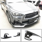 Infiniti Q50/Q60 2013-2024 Nakładki na światła przeciwmgielne z karbonu (do Q50 Sport 2018-2022) zdjęcia 2
