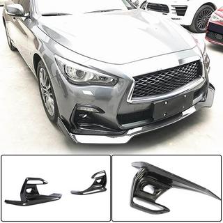 Nakładki na światła przeciwmgielne z karbonu (do Q50 Sport 2018-2022) Infiniti Q50/Q60 2013-2024 zdjęcia 2