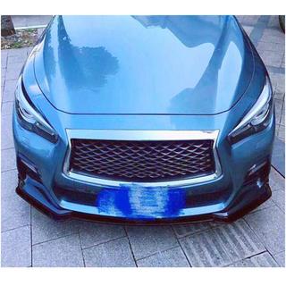 Nakładka na przedni zderzak Lip V1 do Q50 Sport 2018-2022, Carbon Infiniti Q50/Q60 2013-2024 zdjęcia 3