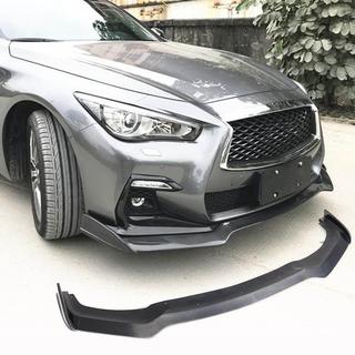 Nakładka Zderzaka Przedniego Lip V2 do Q50 Sport 2018-2022 Carbon Infiniti Q50/Q60 2013-2024 zdjęcia 1