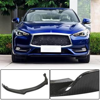 Nakładka na przedni zderzak Lip V1 do Q60 2016-2022 Carbon Infiniti Q50/Q60 2013-2024 zdjęcia 1
