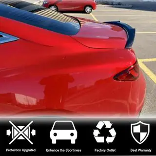 Spoiler V1 (do Q60 2016-2022, Carbon) zdjęcia 3