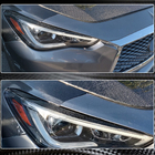 Infiniti Q50/Q60 2013-2024 Brewki na reflektory (do Q60 2016-2022, Carbon) zdjęcia 5