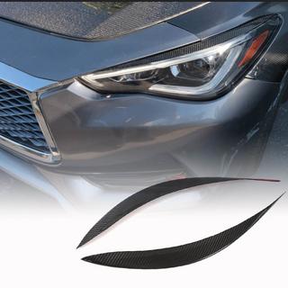 Brewki na reflektory (do Q60 2016-2022, Carbon) Infiniti Q50/Q60 2013-2024 zdjęcia 1