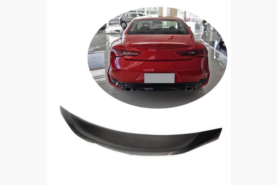 Infiniti Q50/Q60 2013-2024 Spoiler V3 (do Q60 2016-2022, Carbon) Image