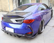 Infiniti Q50/Q60 2013-2024 Nakładki na tylny zderzak (do Q60 2016-2022, Carbon) zdjęcia 7