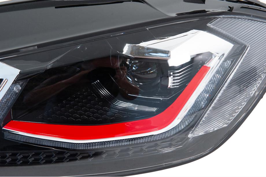 Volkswagen Golf 7/E-Golf 2012-2020 Reflektory Przednie Red (2017-2020, 2 szt) Zdjęcia 6