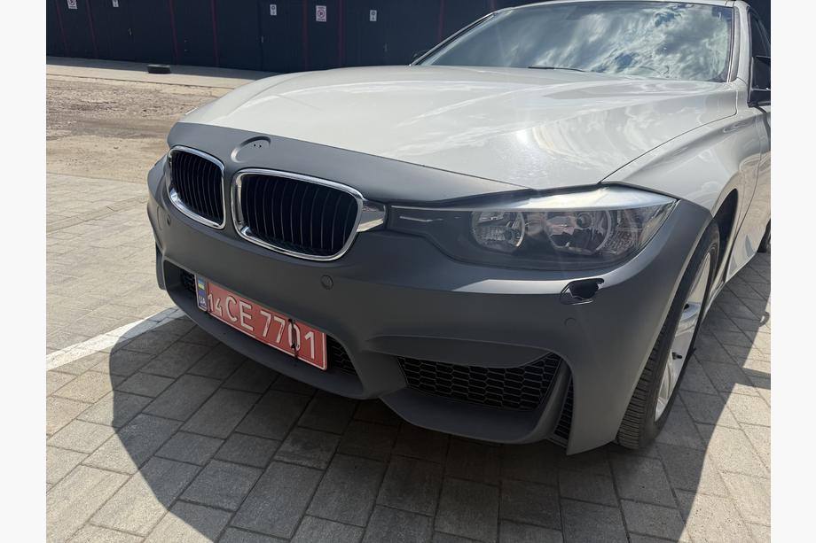 BMW 3 Series F30/F31 2012-2019 Przedni zderzak w stylu F80 M3 Image