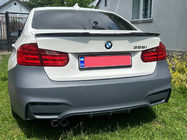 BMW 3 Series F30/F31 2012-2019 Zderzak tylny w stylu F80 M3 (do F30) zdjęcia 1
