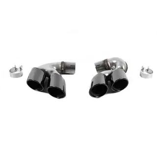 Końcówki wydechu V1 Black w stylu X5M F95 zdjęcia 1