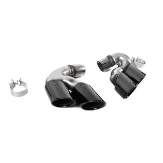Końcówki wydechu V1 Black w stylu X5M F95 zdjęcia 3