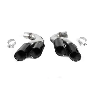 Końcówki wydechu V1 Black w stylu X5M F95 zdjęcia 4