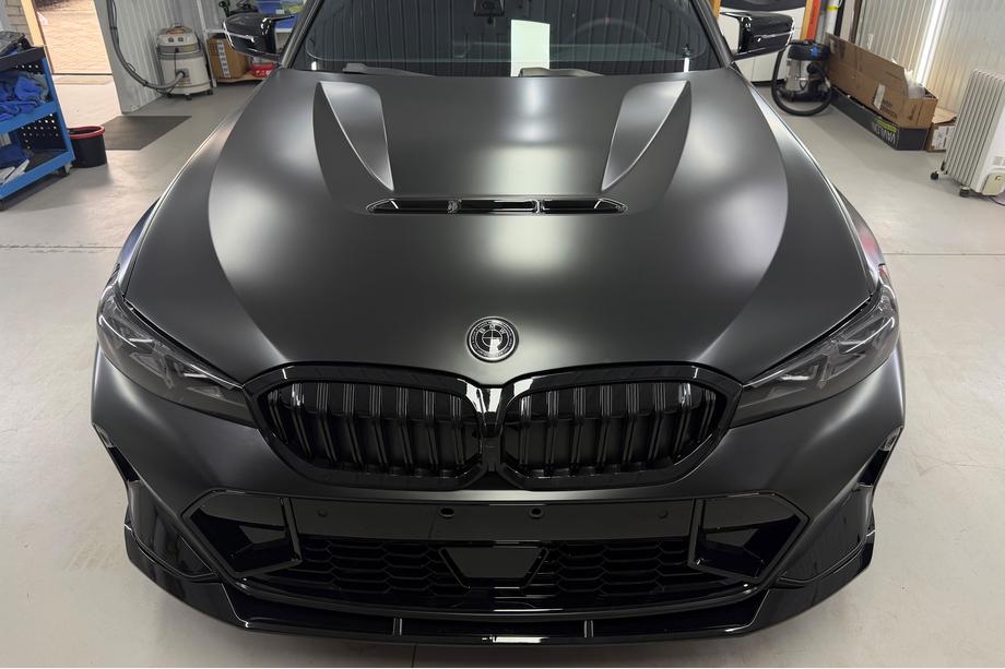 BMW 3 Series G20/G21 2018- Maska (styl M3 G80 CS, Aluminium) Image