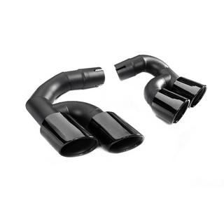 Końcówki wydechu V3 Black w stylu X5M F95 zdjęcia 1