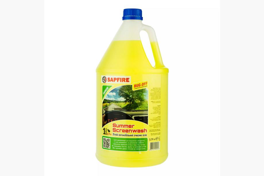 Letni płyn do spryskiwaczy SAPFIRE Summer Screenwash 3,79 l - Cytryna Image