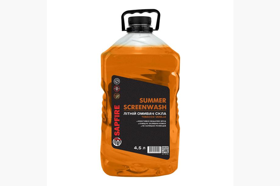 Letni płyn do spryskiwaczy SAPFIRE Summer Screenwash 4,5L - Tobacco Vanille Image