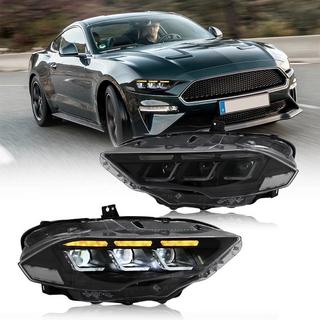 Reflektory przednie Full LED (2018-2023, 2 szt.) Ford Mustang 2015-2023