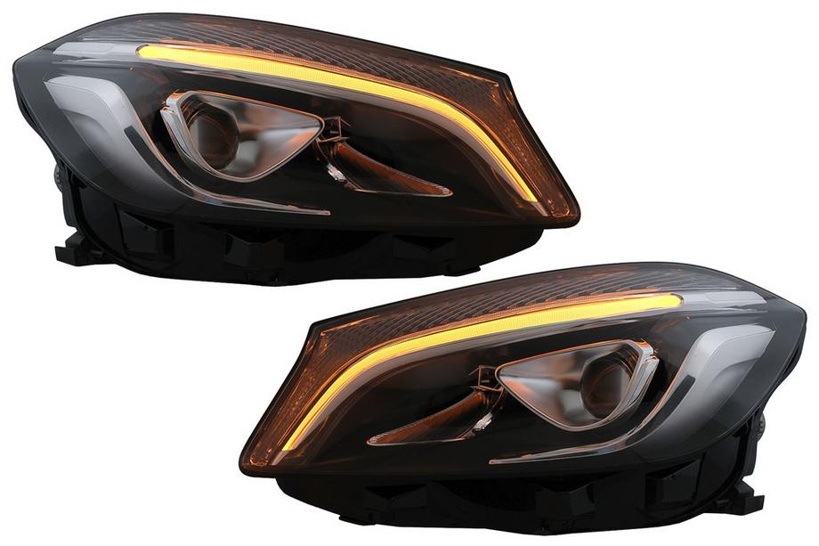 Mercedes A-class W176 2012-2018 Reflektory przednie Full LED (2 szt.) Zdjęcia 11
