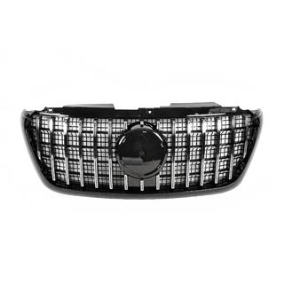 Przedni Grill Panamericana GT Chrom Premium V2 (Z Ramką) Mercedes Sprinter W907/W910 2018- zdjęcia 2
