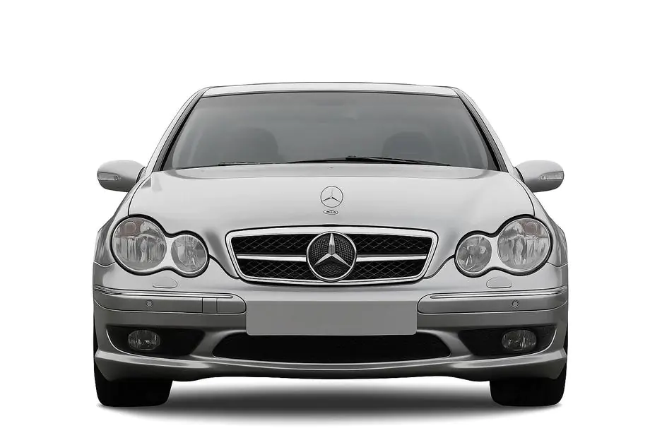 Mercedes C-class W203 2000-2007 Przedni Grill AMG Zdjęcia 1