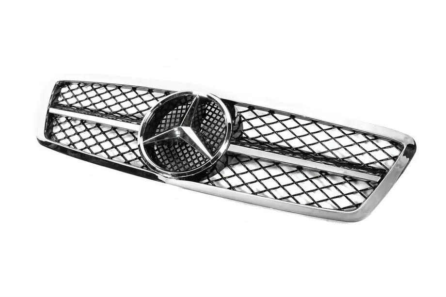 Mercedes C-class W203 2000-2007 Przedni Grill AMG Zdjęcia 2
