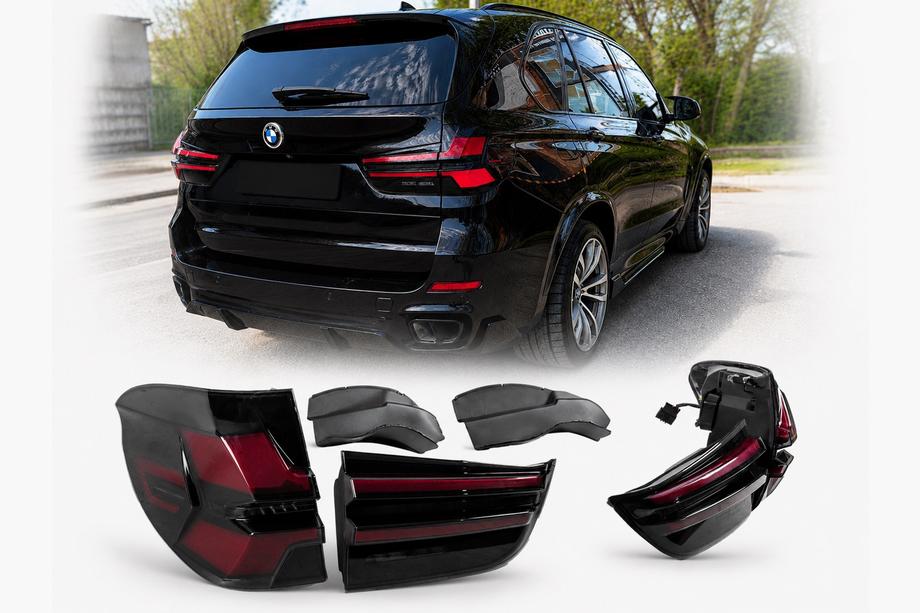 BMW X5 F15 2013-2018 Tylne lampy w stylu G05 (2 szt.) Image
