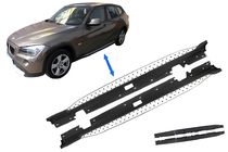 BMW X1 E84 2009-2015 Oryginalne progi boczne (2 szt., aluminium) zdjęcia 1