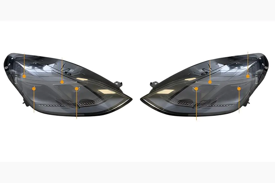 Tesla Model 3 2017- Reflektory przednie (2 szt) Image