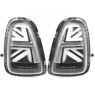 Tylne lampy LED w stylu Union Jack Black V-2 (2 szt.) Mini Cooper R56/57 2006-2014