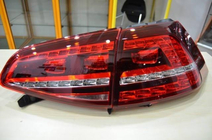 Volkswagen Golf 7/E-Golf 2012-2020 Tylne lampy LED z dynamicznym kierunkowskazem (2012-2017, 2 szt.) zdjęcia 1
