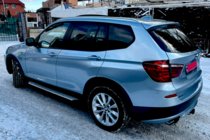 BMW X3 F25 2011-2018 Oryginalne Progi Boczné V1 (2 szt, Aluminium) zdjęcia 3