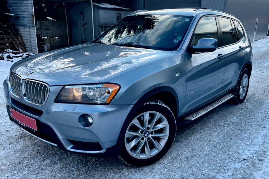 BMW X3 F25 2011-2018 Oryginalne Progi Boczné V1 (2 szt, Aluminium) Image