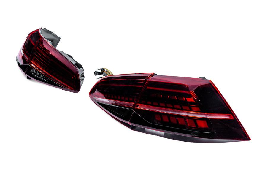 Volkswagen Golf 7/E-Golf 2012-2020 Tylne lampy LED (2017+, komplet 2 szt.) Zdjęcia 2