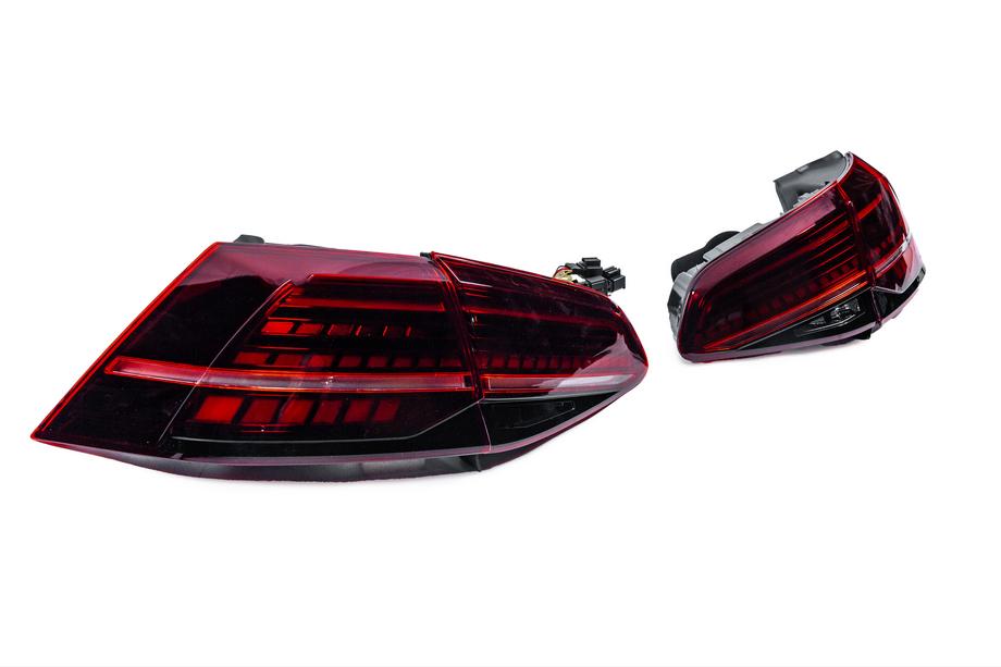 Volkswagen Golf 7/E-Golf 2012-2020 Tylne lampy LED (2017+, komplet 2 szt.) Zdjęcia 3