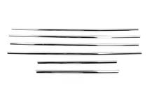 Toyota Land Cruiser 200 2007-2021 Listwy okienne (6 szt, stal nierdzewna) Carmos - Turecka Stal Nierdzewna zdjęcia 5