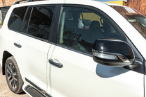 Toyota Land Cruiser 200 2007-2021 Listwy okienne (6 szt, stal nierdzewna) Carmos - Turecka Stal Nierdzewna zdjęcia 14