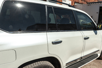 Toyota Land Cruiser 200 2007-2021 Listwy okienne (6 szt, stal nierdzewna) Carmos - Turecka Stal Nierdzewna zdjęcia 15