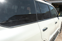 Toyota Land Cruiser 200 2007-2021 Listwy okienne (6 szt, stal nierdzewna) Carmos - Turecka Stal Nierdzewna zdjęcia 3
