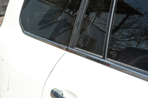 Toyota Land Cruiser 200 2007-2021 Listwy okienne (6 szt, stal nierdzewna) Carmos - Turecka Stal Nierdzewna zdjęcia 4