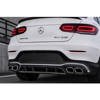 Tylny Dyfuzor z Końcówkami Srebrny (Design AMG63 2020-2022) zdjęcia 3